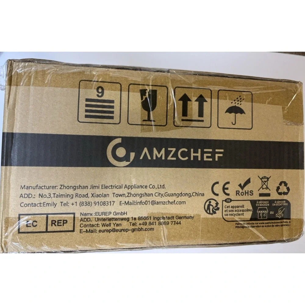 New AMZCHEF Cold Press Juicer, Juicers Machines - Wide Mouth & Large Feed‎ Chute